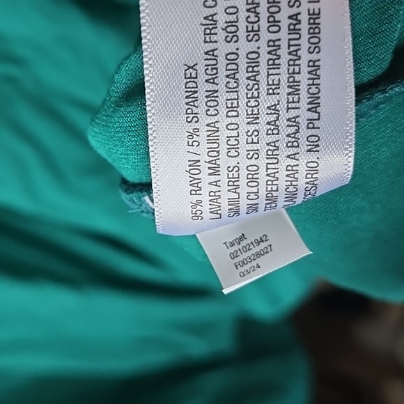 3x Top Green Blouse Short sleeve shirt Emerald Plus Detail Front - Picture 8 of 10